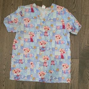 straw berry short cake scrub